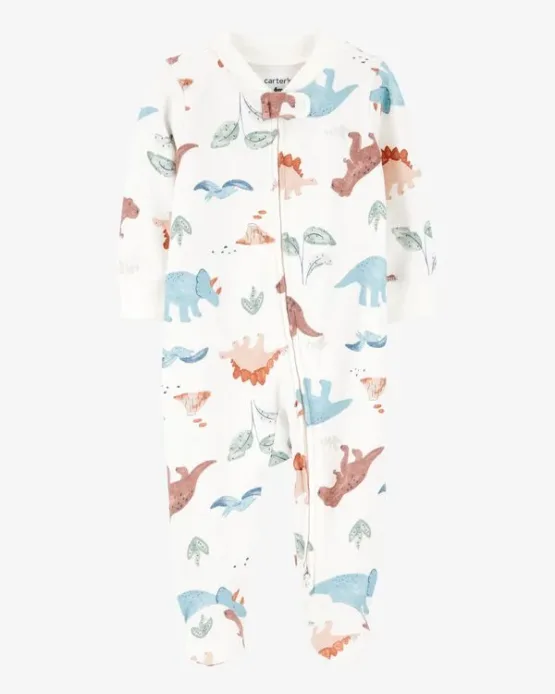 Pijama Carter's de Zipper Dino