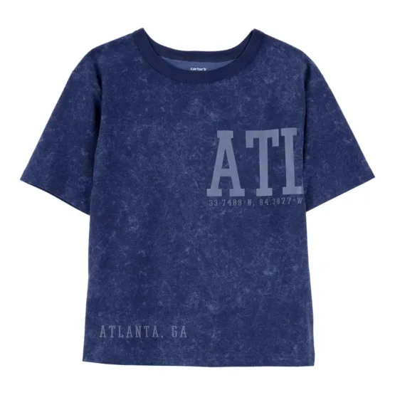 Camiseta Carter's Atlanta Azul