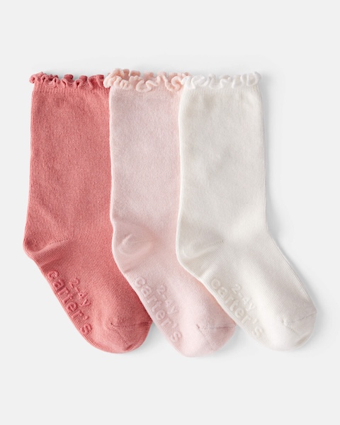 Carter's 3-Pack Crew Socks 2-4 años