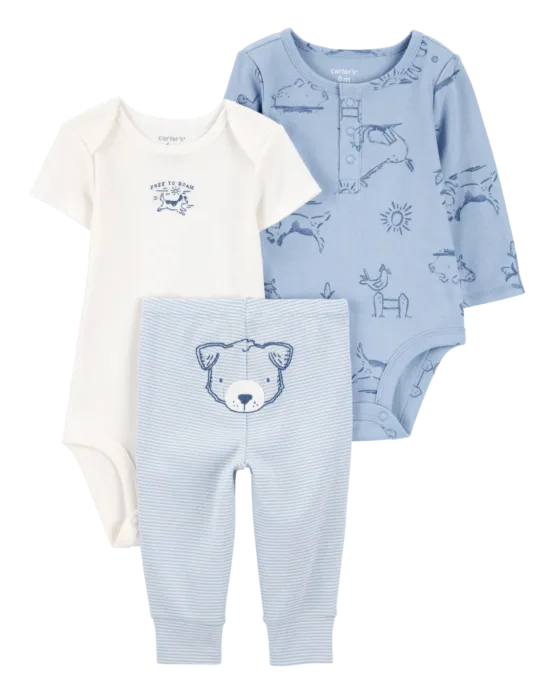 Carter's Conjunto de 3 Pcs de Osito
