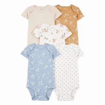 Set de Mamelucos de Bebe Carter's Paquete de 5 Piezas