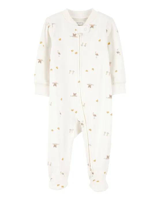 Pijama de Zipper Carter's Pajaritos