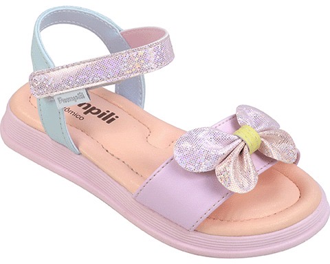 Sandalia Pampili Multi Color con Chongo