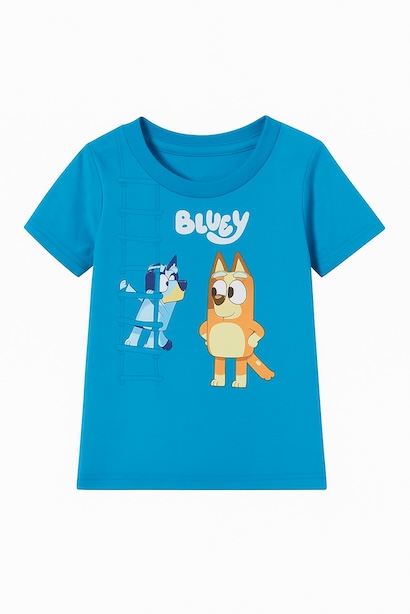 Camiseta Bluey Azul St Jacks