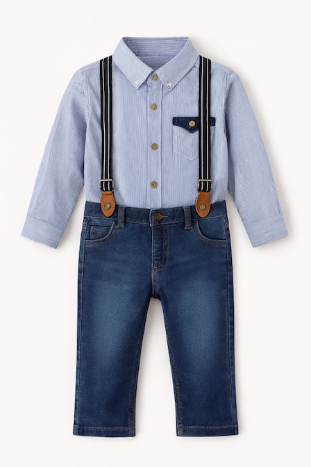 Conjunto de Tirantes para Niño NAVY
