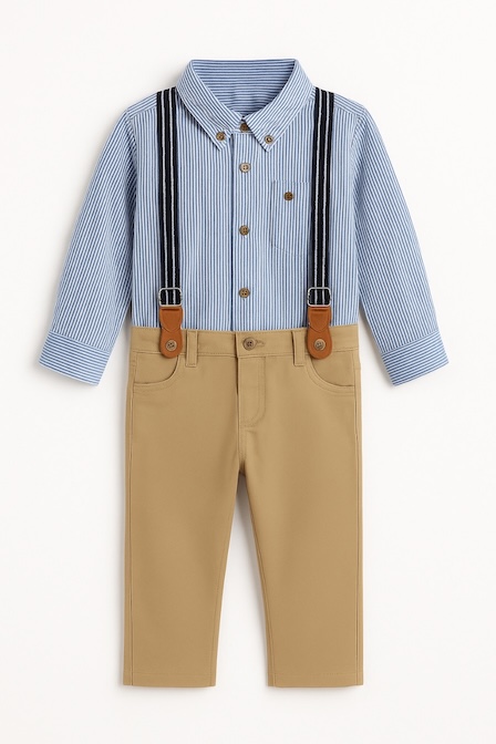 Conjunto de Tirantes para Niño 2-8T Navy