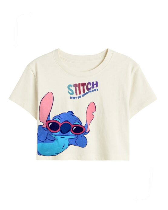 Blusa Crop Top Stitch St Jacks