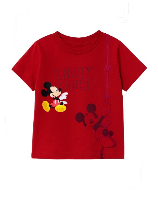 Camiseta Mickey Roja St Jacks
