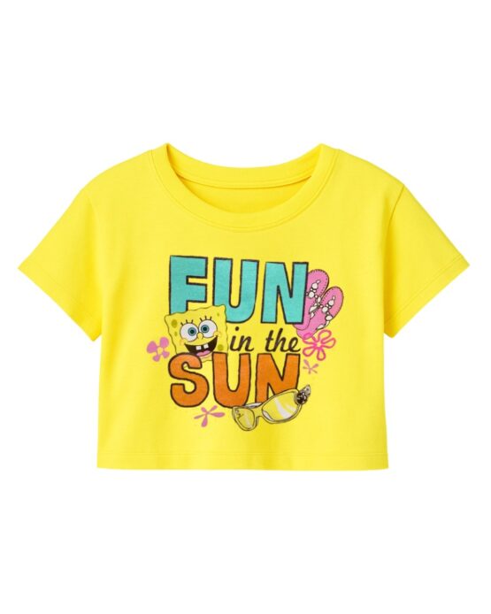 Blusa Crop Top Bob Fun St Jacks