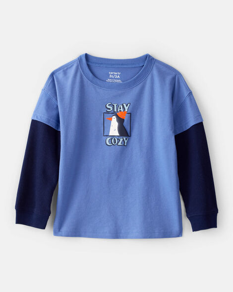 Camiseta Manga Larga Carter's Stay Cozy