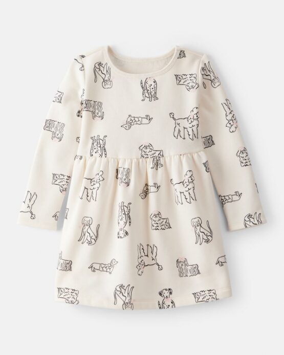 Vestido Manga Larga Carter's de Animalitos