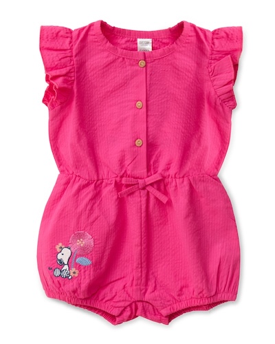 Romper Snoopy Flower St Jack's Rosa