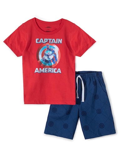 Conjunto Capitan America