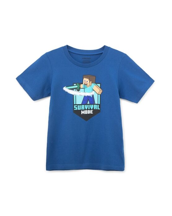 Camiseta Survival Mode Minecraft St Jack's