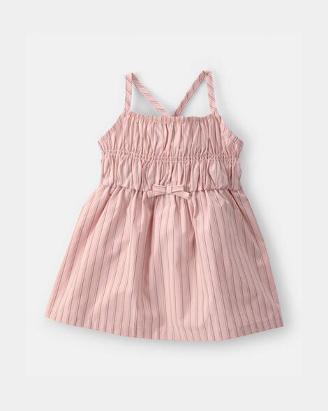 Vestido Carter's Sin Mangas A Rayas Para Bebé Niña