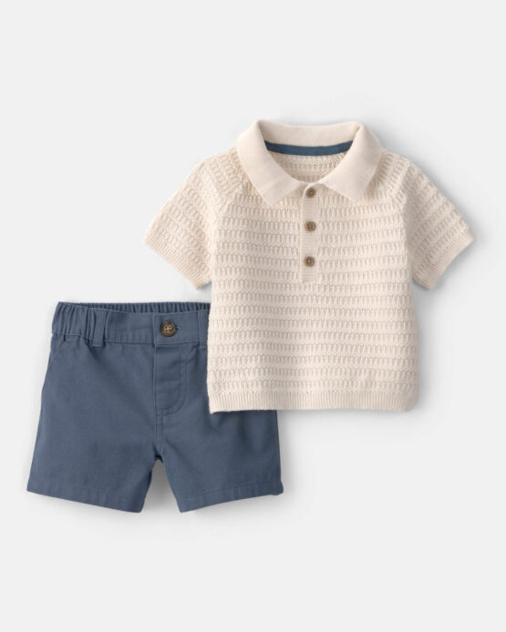 Conjunto Tipo Polo y Short Carter's