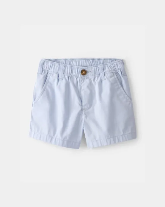 Carter's Short con Elastico Azul Celeste