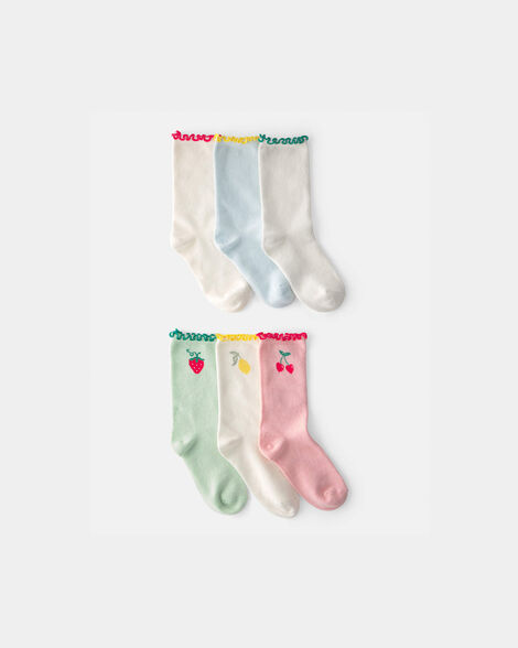 Carter's 6-Pack Calcetines de Fruta