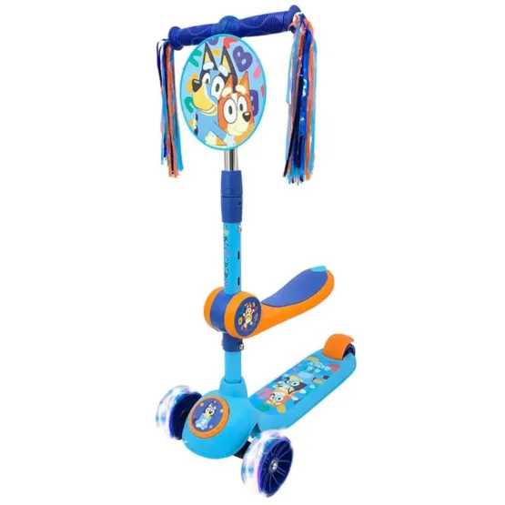 Scooter Bluey 2 en 1 Con Luces En Las Ruedas