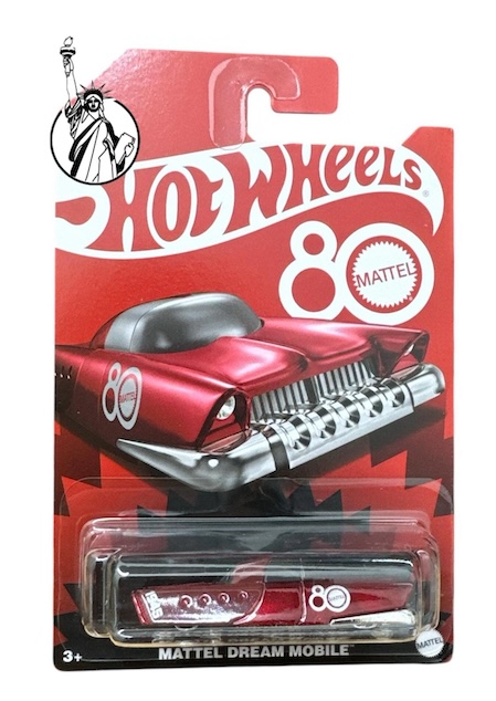 PN HOT WHEELS AUTO 80TH ANNIVERSARY  OF MATTEL