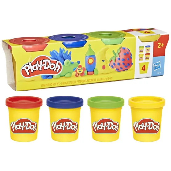 PN PD PLAY-DOH PLASTILINA 4PCS