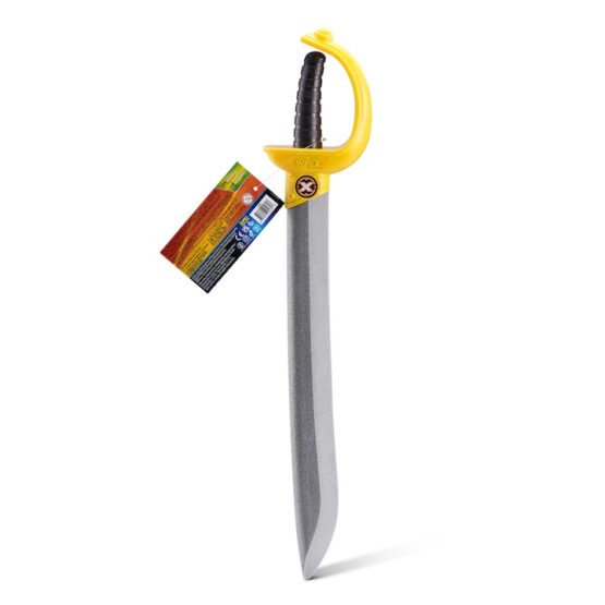 Espada X Shot de Espuma Roja Con Protección Para La Mano.