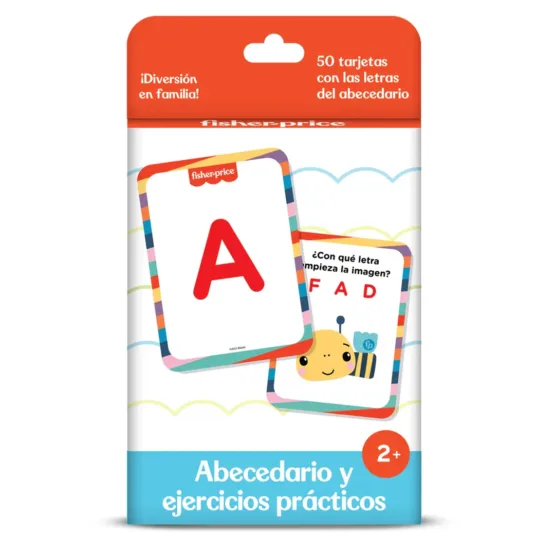 Cartas Fisher Price Abecedario y Ejercicios Practicos