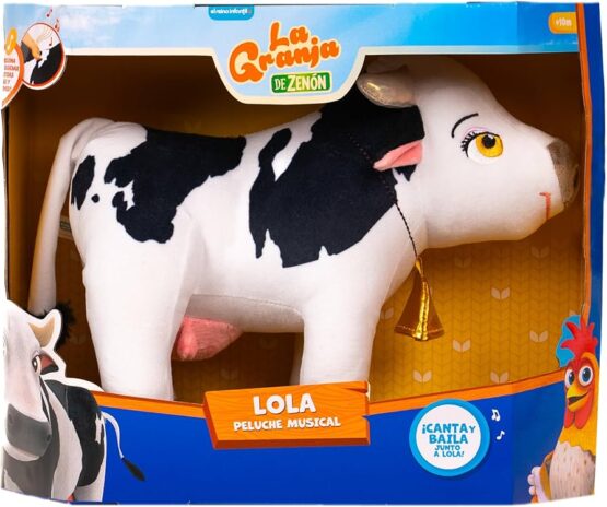 Vaca Lola  Peluche Musical 20cm
