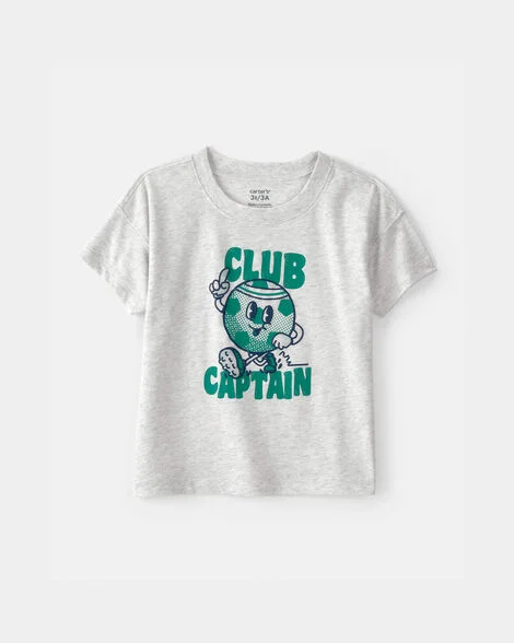 Camiseta Carter's 'Capitán del Club' - Gris