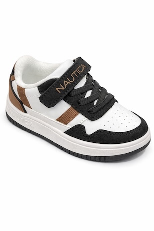 Tenis Nautica Marilea T White/Black/Tan