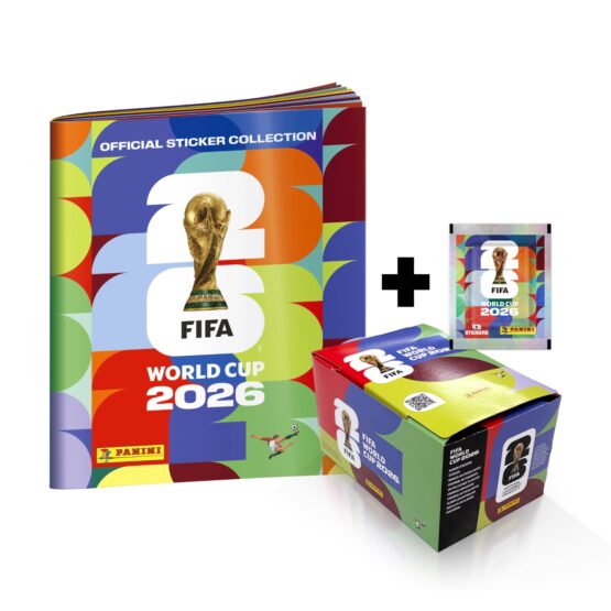 PREVENTA ALBUM TAPA DURA + CAJA DE VISTAS PANINI