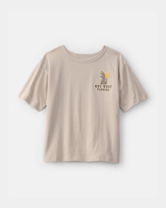 Camiseta Carter's De Chicos Key West - Beige