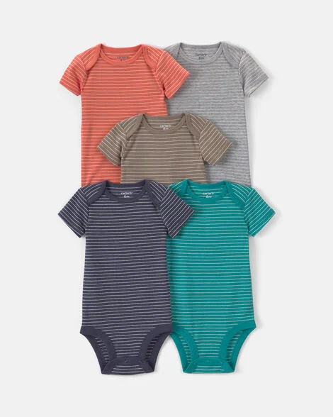 Set de 5 Mamelucos Carter's Bebe Niño