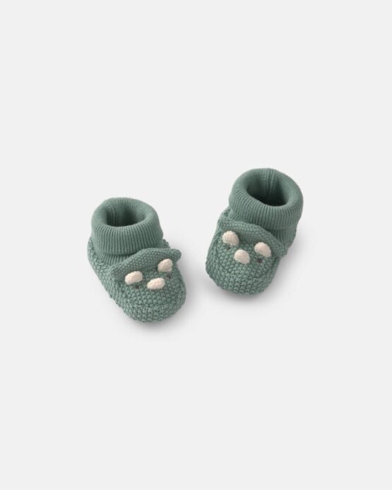 Carter's Botitas de Dinosauri Para Bebe - Verde