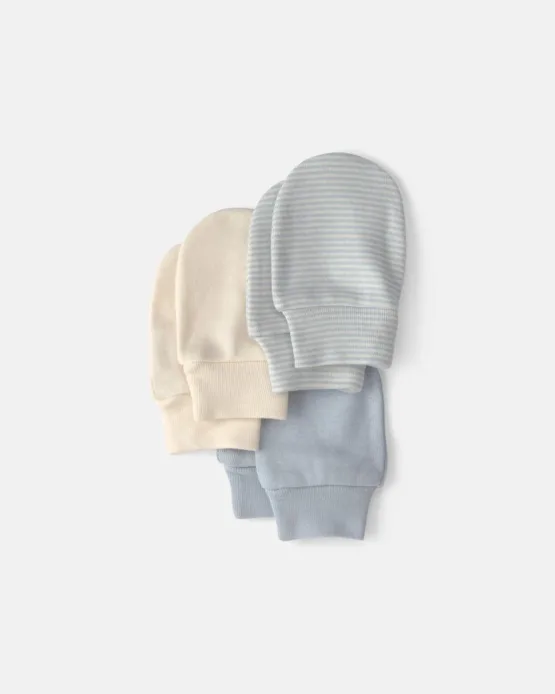 Carter's Set de 3 Pares de Guantes Bebe