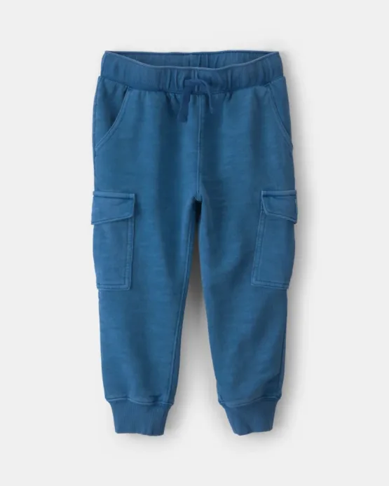 Pantalon Carter's Jogger Cargo Para Niño Pequeño - Azul