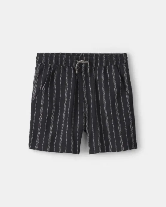 Short Carter's A Rayas - Negro