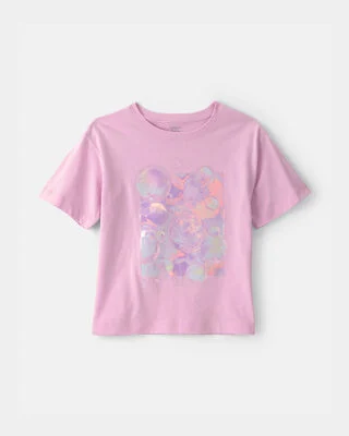 Camiseta Carter's  Diseño De Burbuja - Rosa