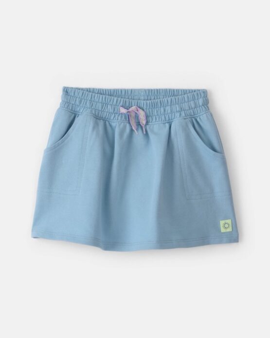 Falda-Short Carter's Para Niña Pequeña - Azul