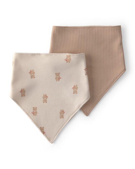 Carter's Set de 2 Baberos De Oso - Marrón