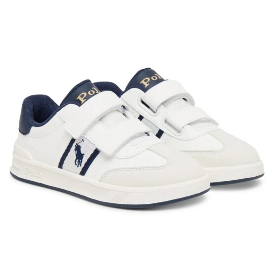 Tenis Polo Ralph Lauren Ivory/White