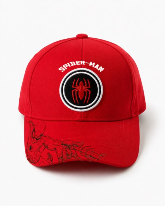 Gorra de Spider Man Roja 2-8 años St Jacks