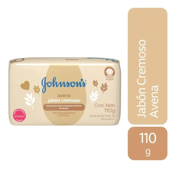 Johnson's Baby Jabon Cremoso De Avena (110G)
