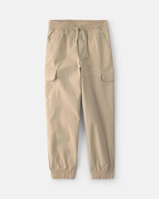 Pantalon Oshkosh  Jogger Cargo para Niños - Caqui