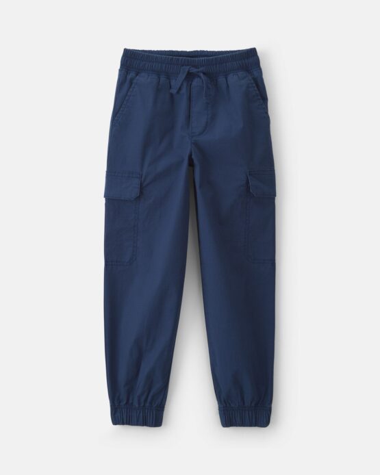 Pantalon Oshkosh  Jogger Cargo para Niños - Azul marino