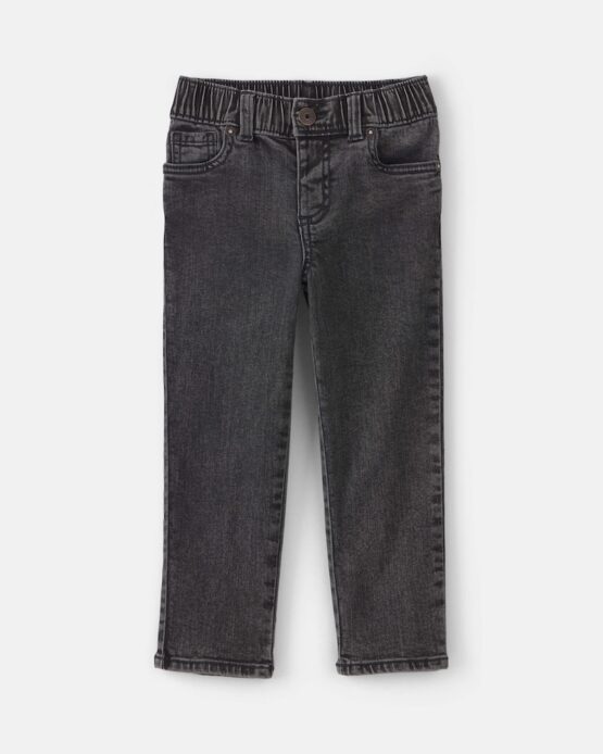 Vaqueros Oshkosh De Estilo Occidental Para Niño Pequeño - Negro
